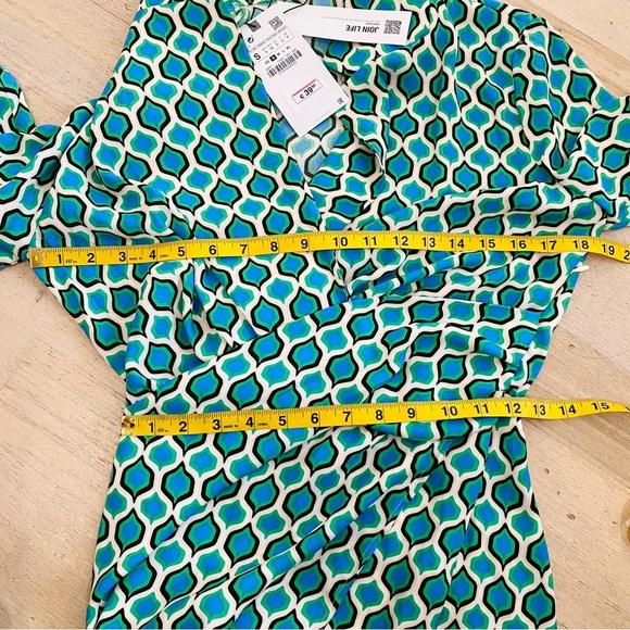 Zara geometric print blazer dress - Picture 6 of 6